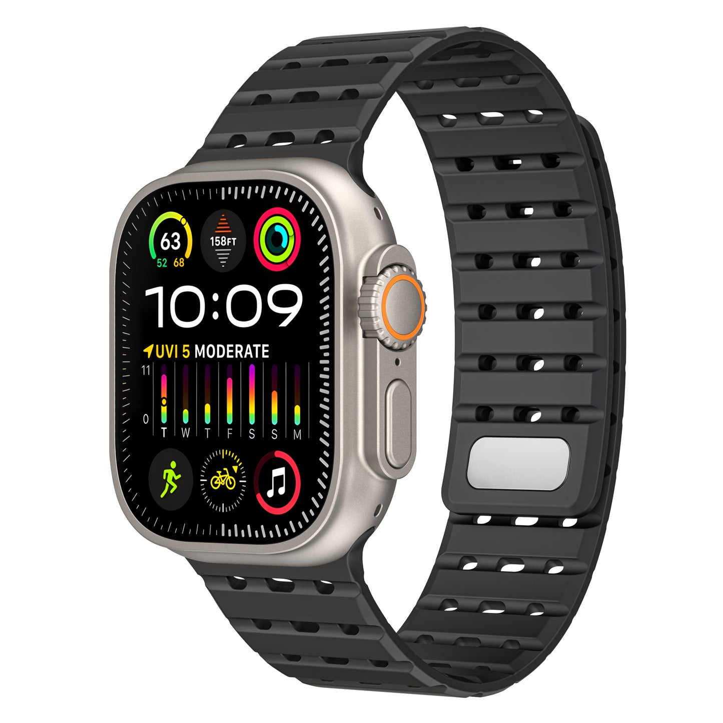 arktisband Apple Watch magnetisches Silikonarmband „Power“