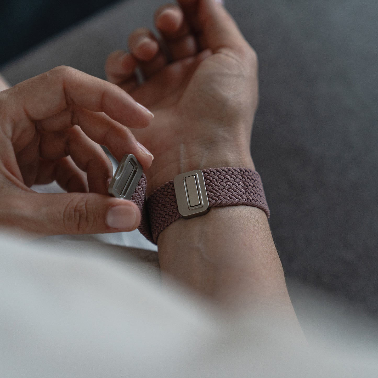 arktisband Geflochtenes Apple Watch Armband "Casual" mit Magnetverschluss