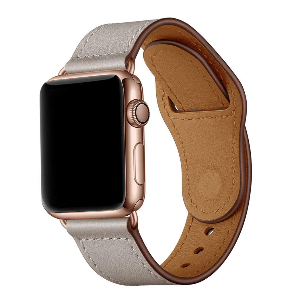 arktisband Apple Watch Kunstlederarmband