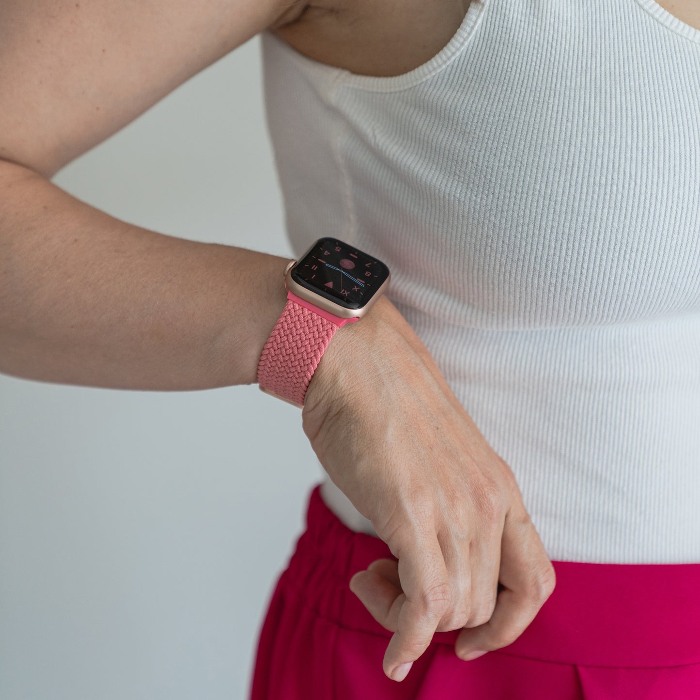 arktisband Geflochtenes Apple Watch Armband "Casual" mit Magnetverschluss