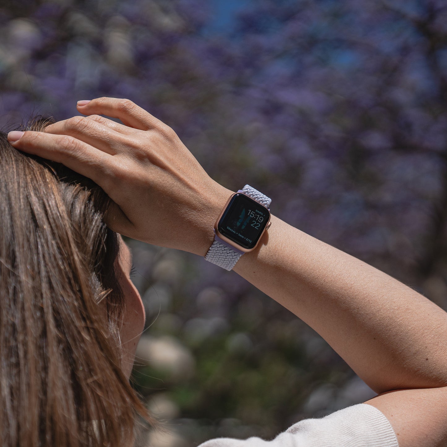 arktisband Geflochtenes Apple Watch Armband "Casual" mit Magnetverschluss