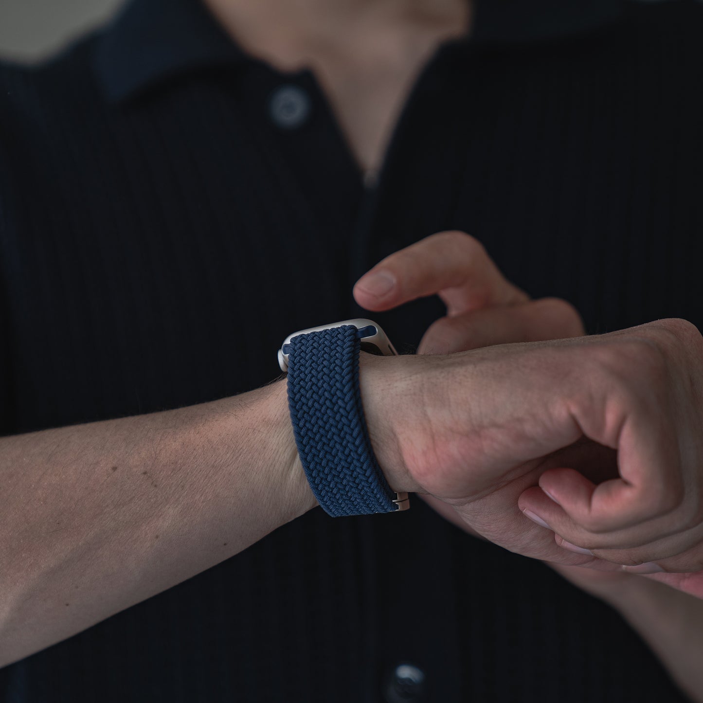 arktisband Geflochtenes Apple Watch Armband "Casual" mit Magnetverschluss