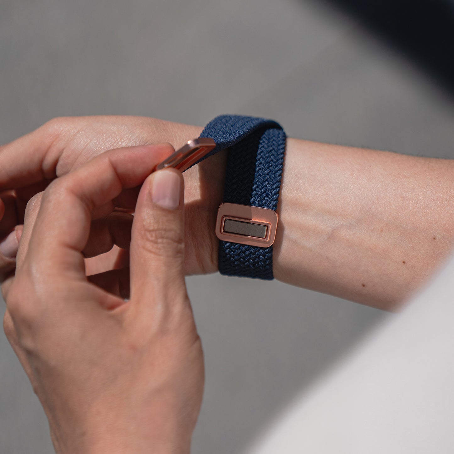 arktisband Geflochtenes Apple Watch Armband "Casual" mit Magnetverschluss