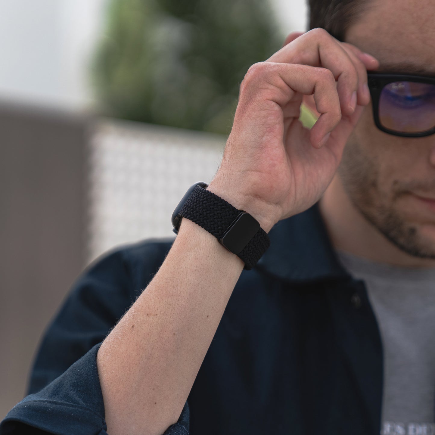 arktisband Geflochtenes Apple Watch Armband "Casual" mit Magnetverschluss