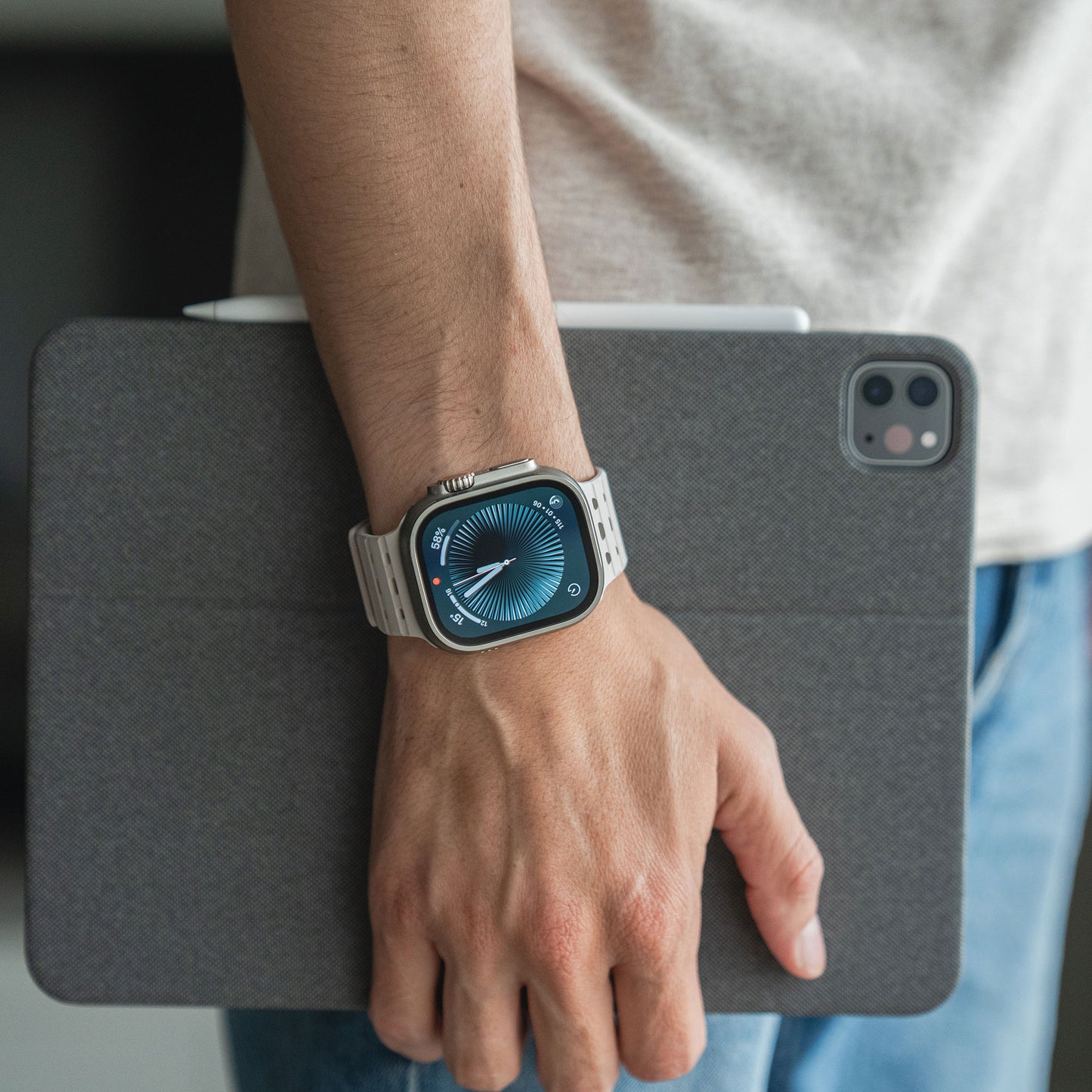 arktisband Apple Watch magnetisches Silikonarmband „Power“