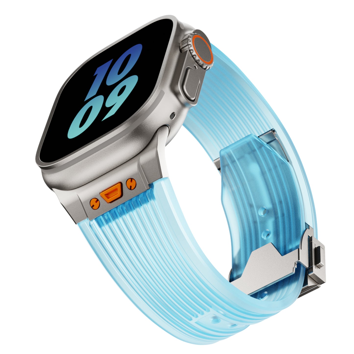 arktisband Apple Watch Silikonarmband „ICE“