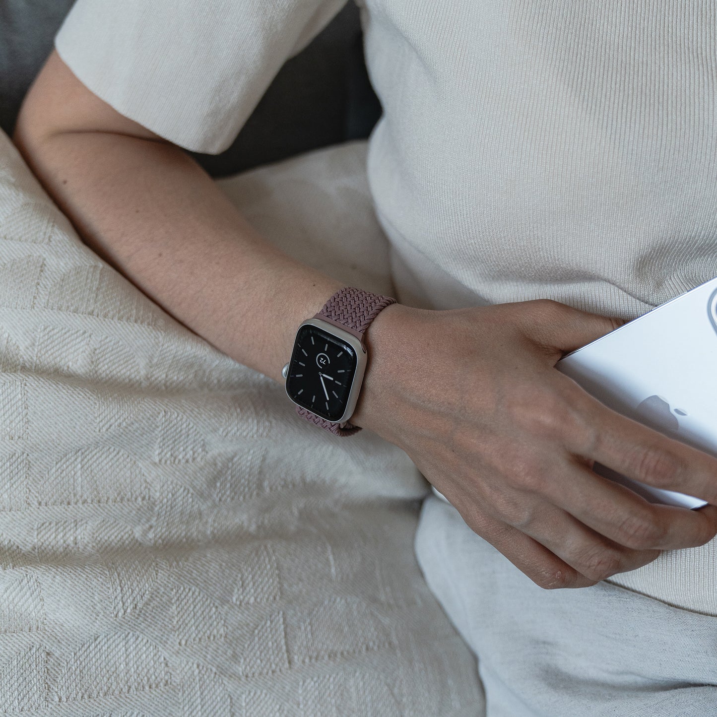 arktisband Geflochtenes Apple Watch Armband "Casual" mit Magnetverschluss