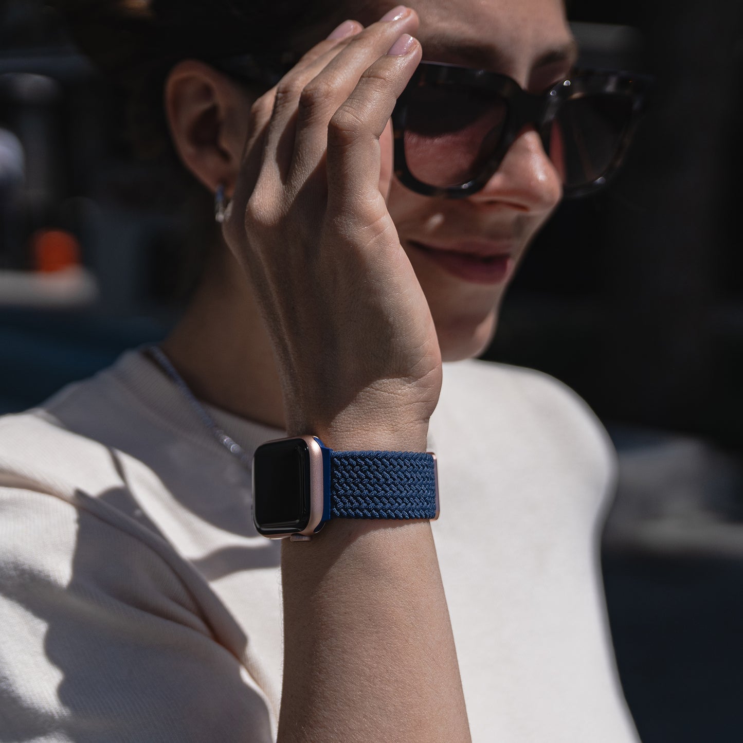 arktisband Geflochtenes Apple Watch Armband "Casual" mit Magnetverschluss