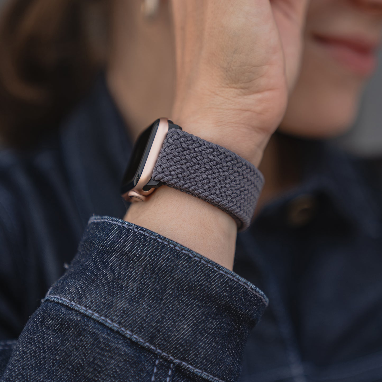 arktisband Geflochtenes Apple Watch Armband "Casual" mit Magnetverschluss