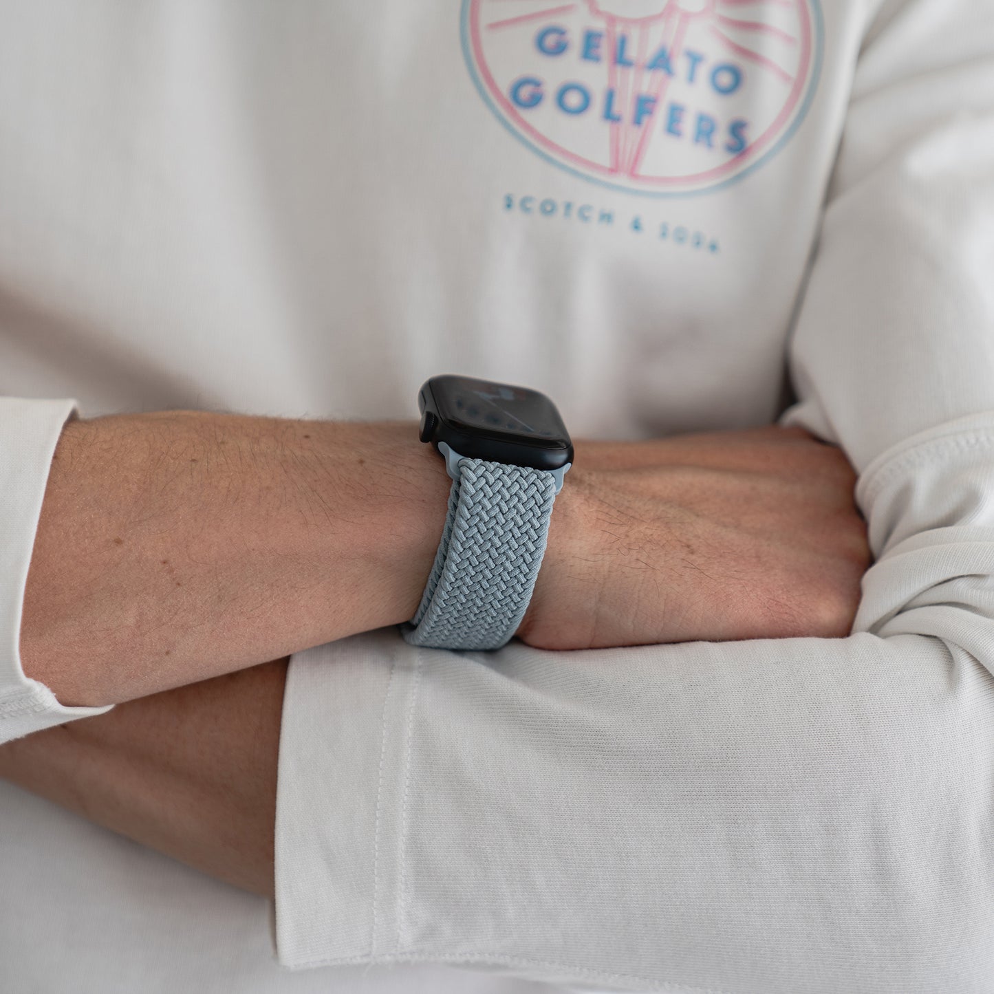 arktisband Geflochtenes Apple Watch Armband "Casual" mit Magnetverschluss