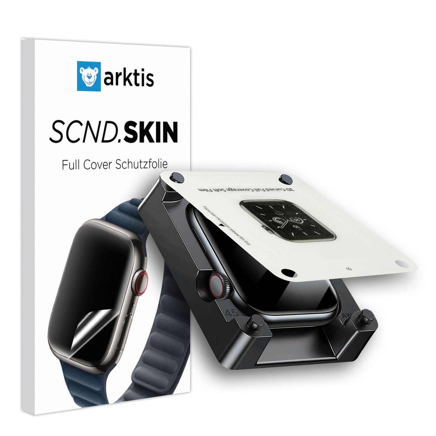 arktis SCND.SKIN Apple Watch Full Cover Schutzfolie