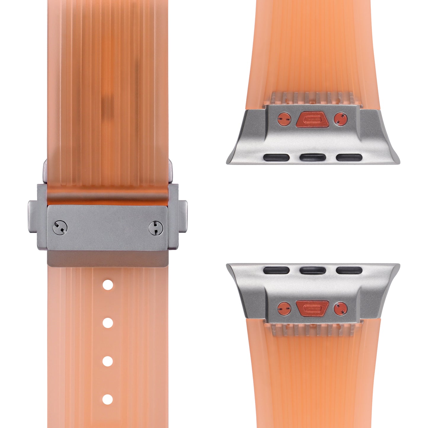 arktisband Apple Watch Silikonarmband „ICE“