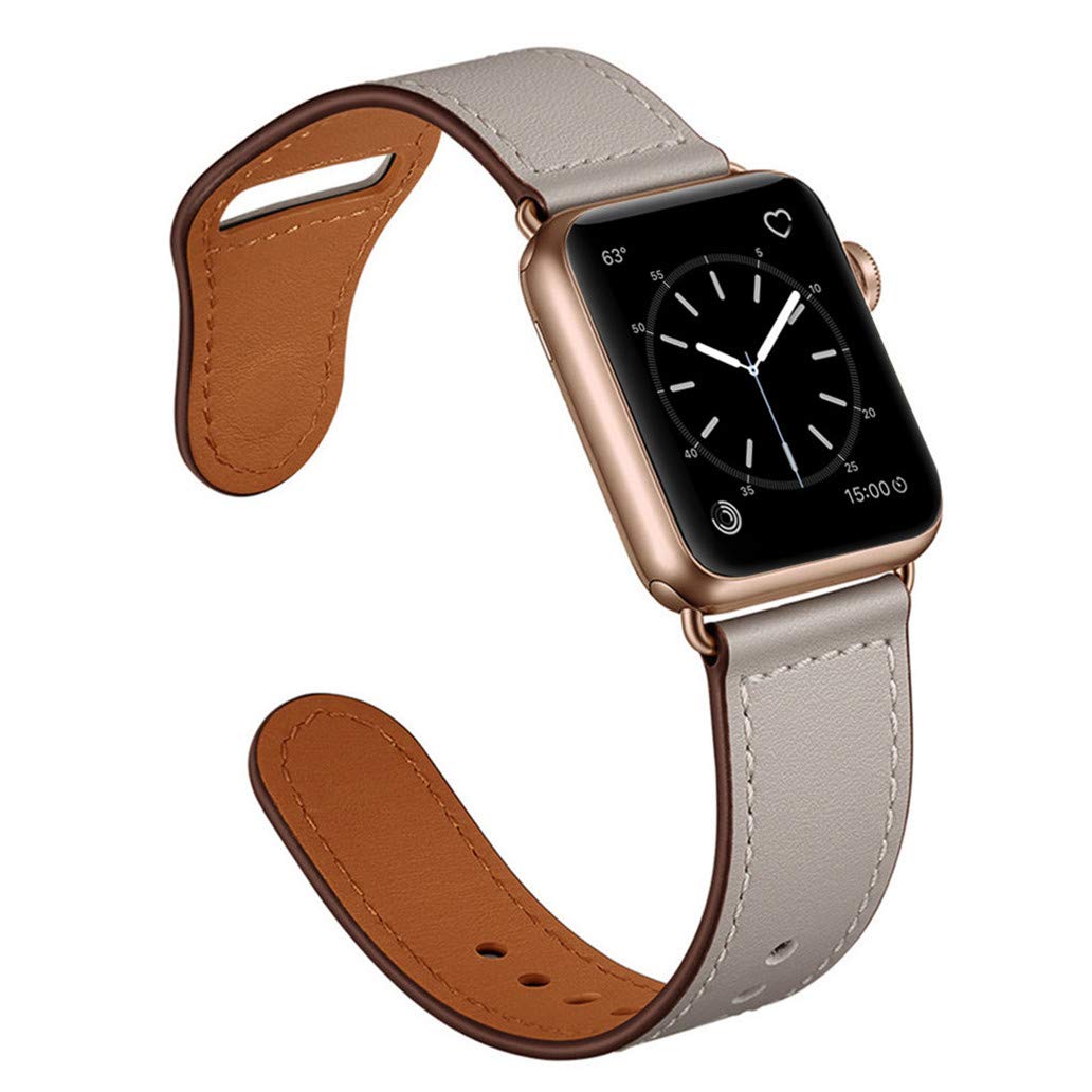 arktisband Apple Watch Kunstlederarmband