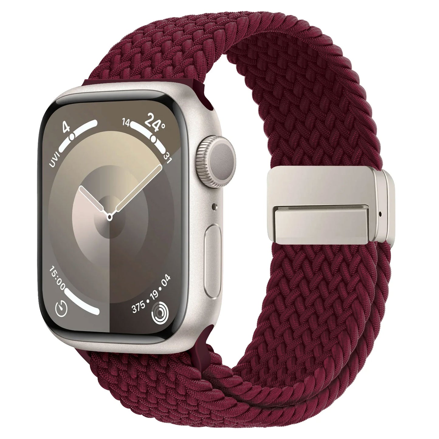 arktisband Geflochtenes Apple Watch Armband "Casual" mit Magnetverschluss