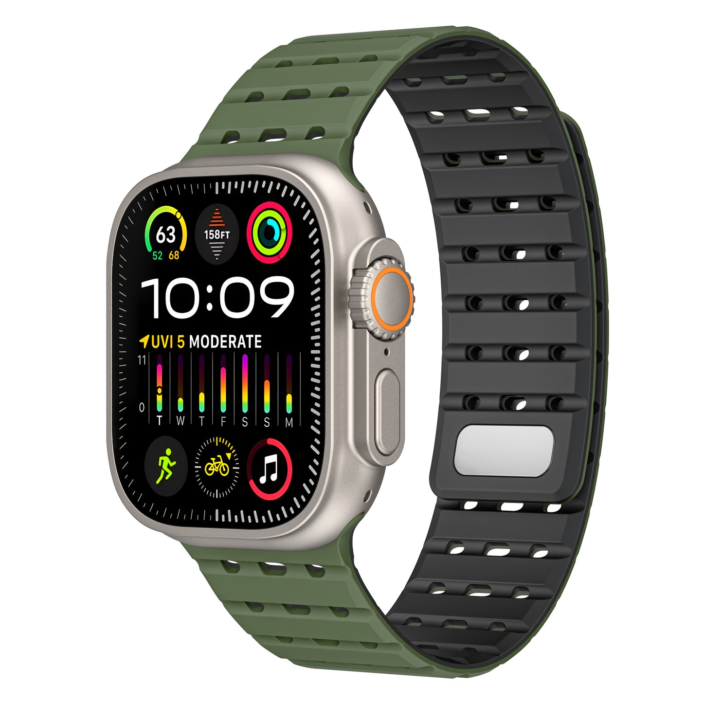 arktisband Apple Watch magnetisches Silikonarmband „Power“