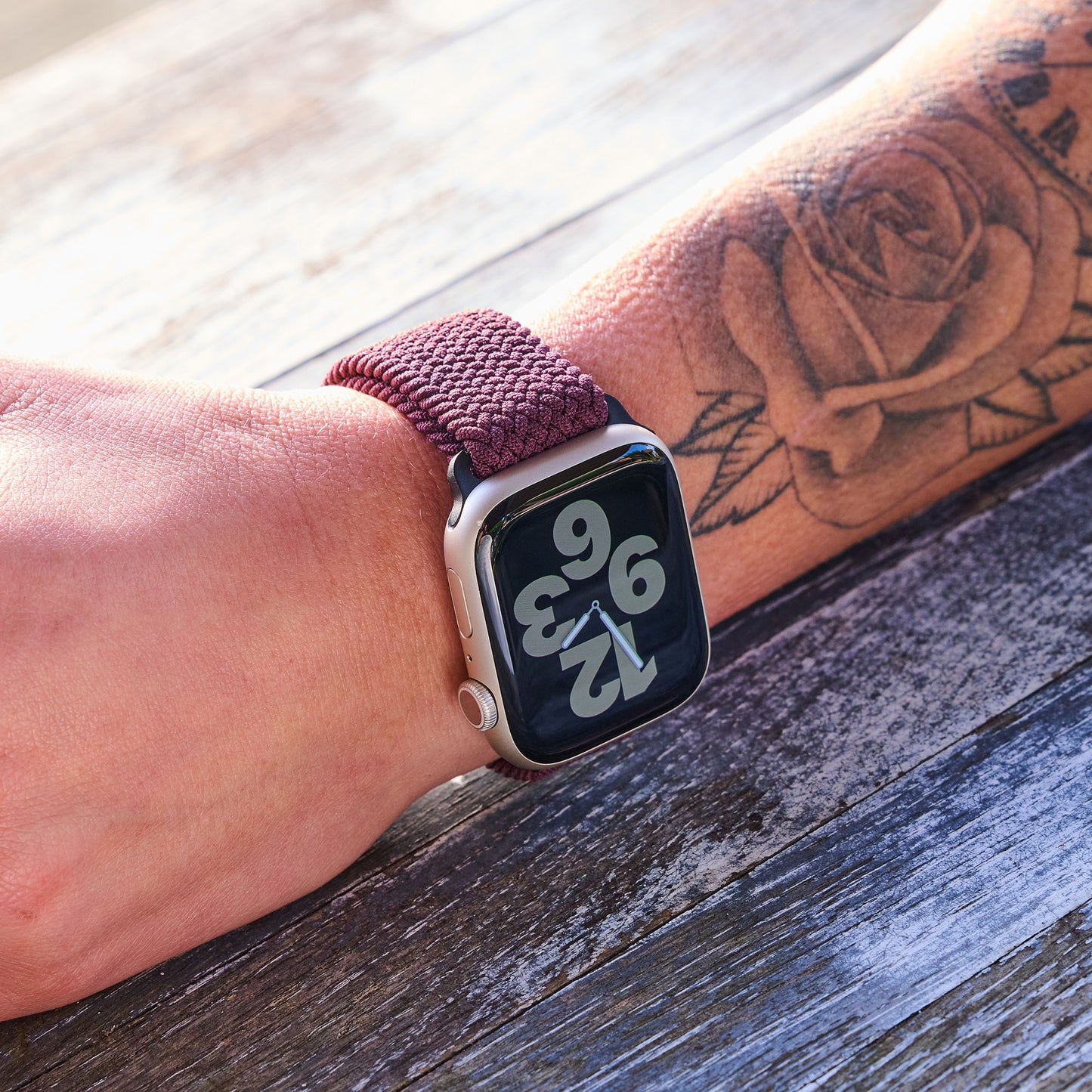 arktisband Geflochtenes Apple Watch Armband "Casual" mit Magnetverschluss