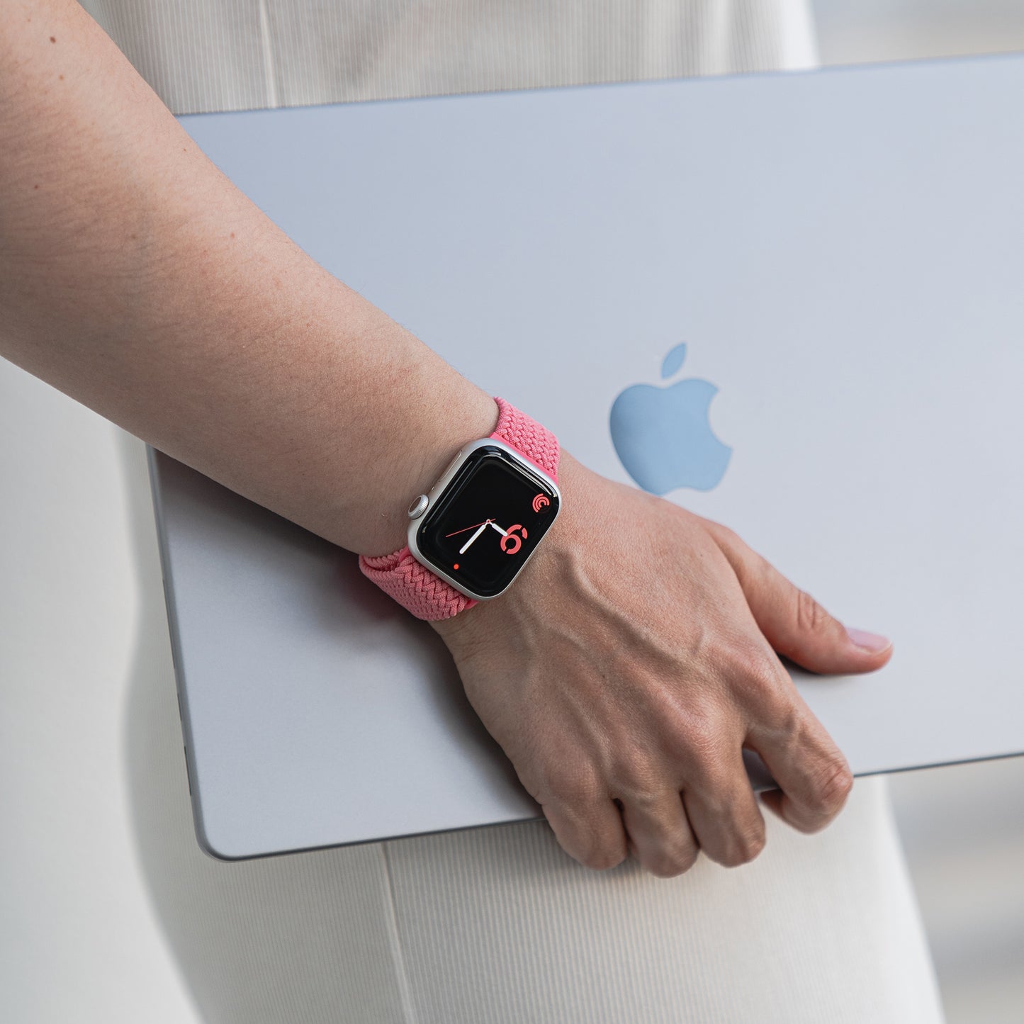 arktisband Geflochtenes Apple Watch Armband "Casual" mit Magnetverschluss