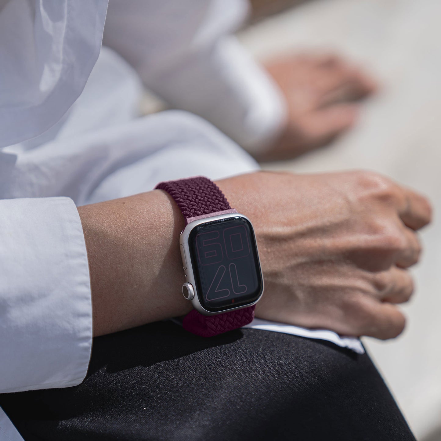 arktisband Geflochtenes Apple Watch Armband "Casual" mit Magnetverschluss