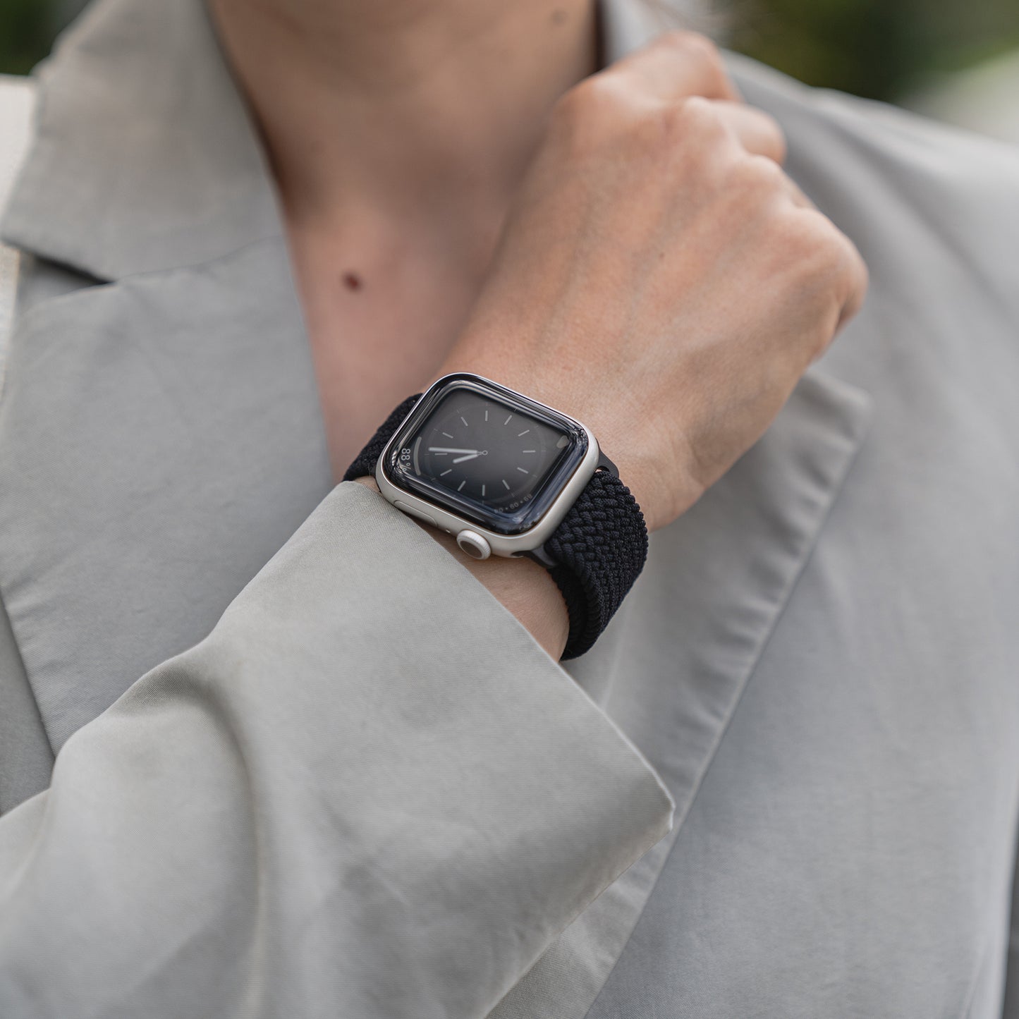 arktisband Geflochtenes Apple Watch Armband "Casual" mit Magnetverschluss