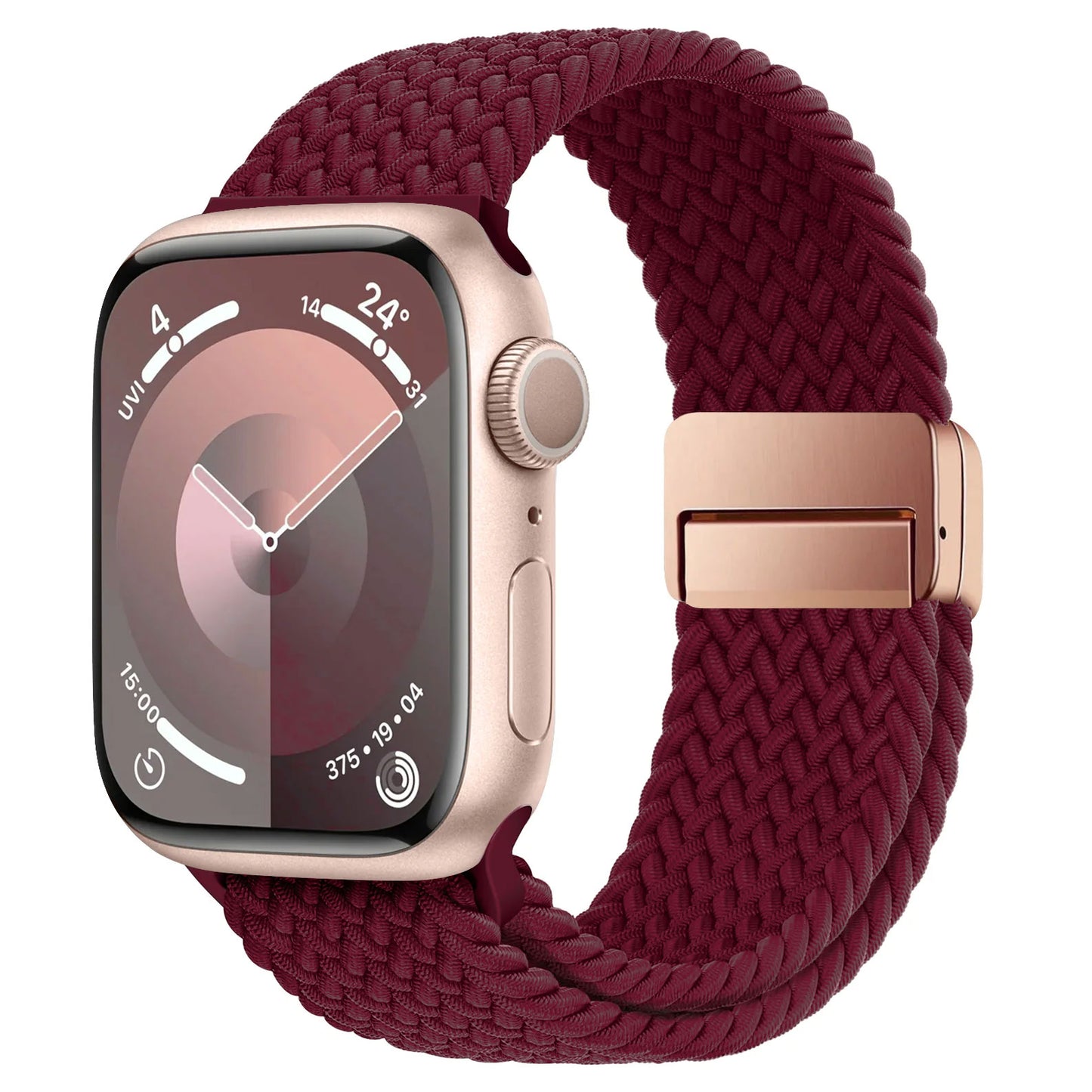 arktisband Geflochtenes Apple Watch Armband "Casual" mit Magnetverschluss