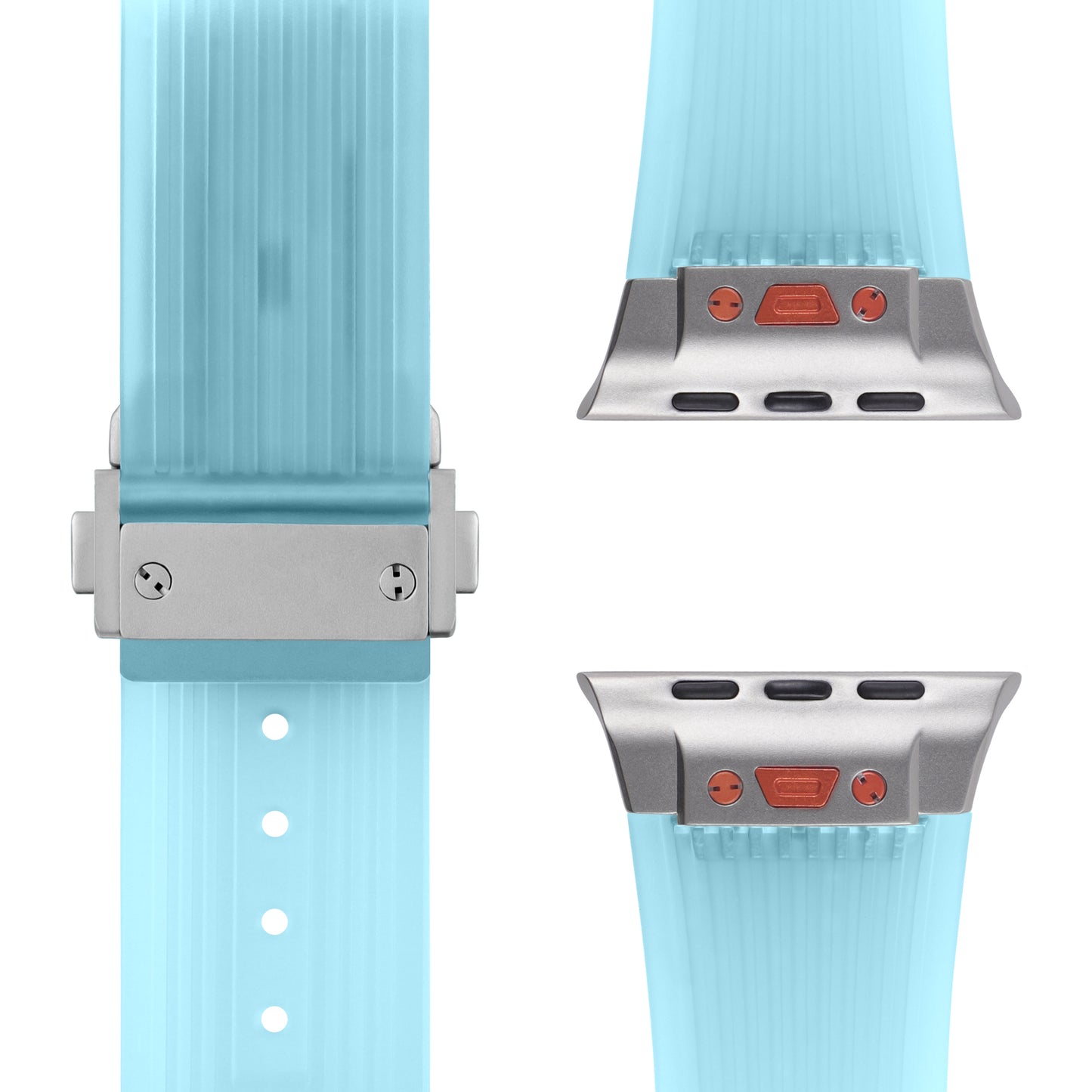 arktisband Apple Watch Silikonarmband „ICE“