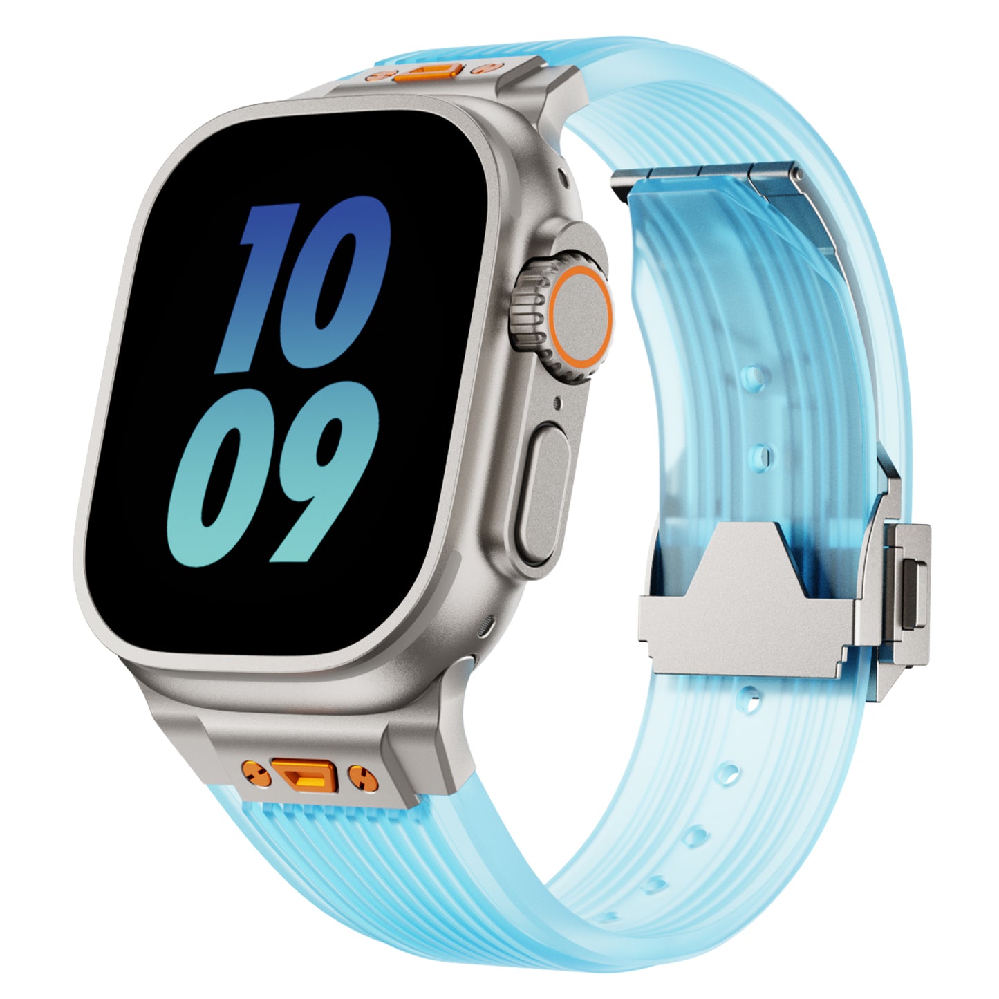 arktisband Apple Watch Silikonarmband „ICE“