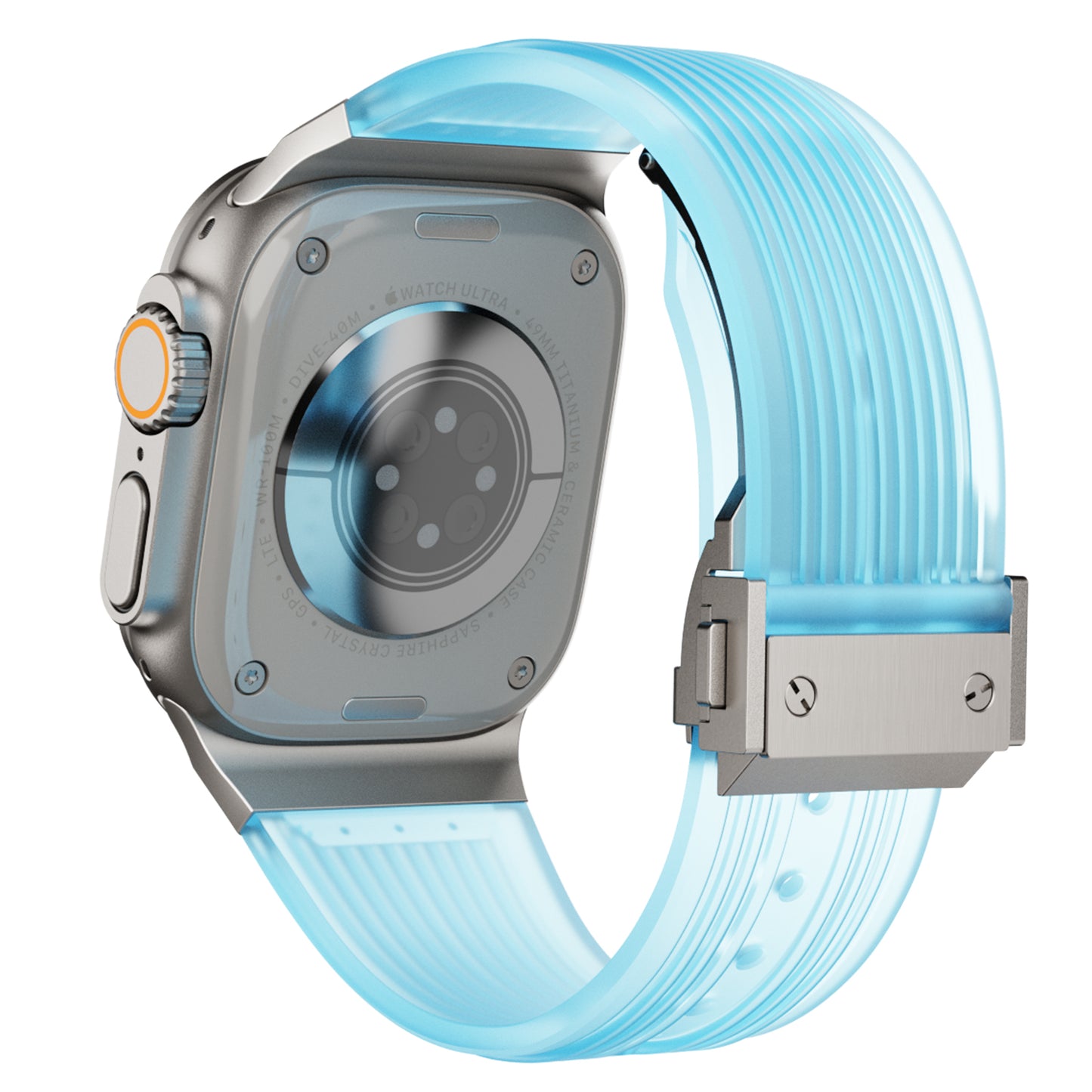 arktisband Apple Watch Silikonarmband „ICE“