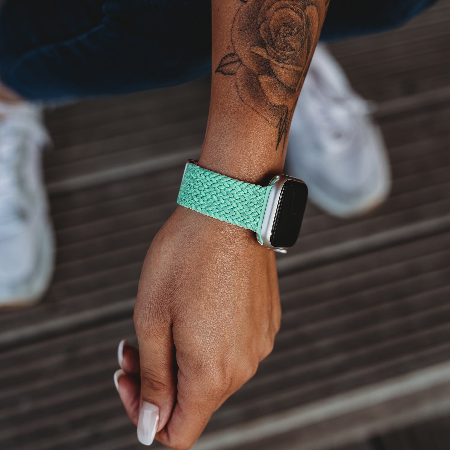 arktisband Geflochtenes Apple Watch Armband "Casual" mit Magnetverschluss