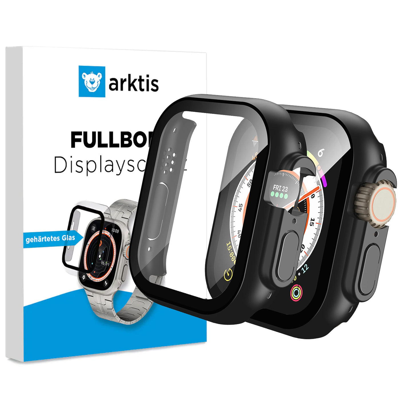 arktis FULLBODY Displayschutz für Apple Watch Ultra 49 mm