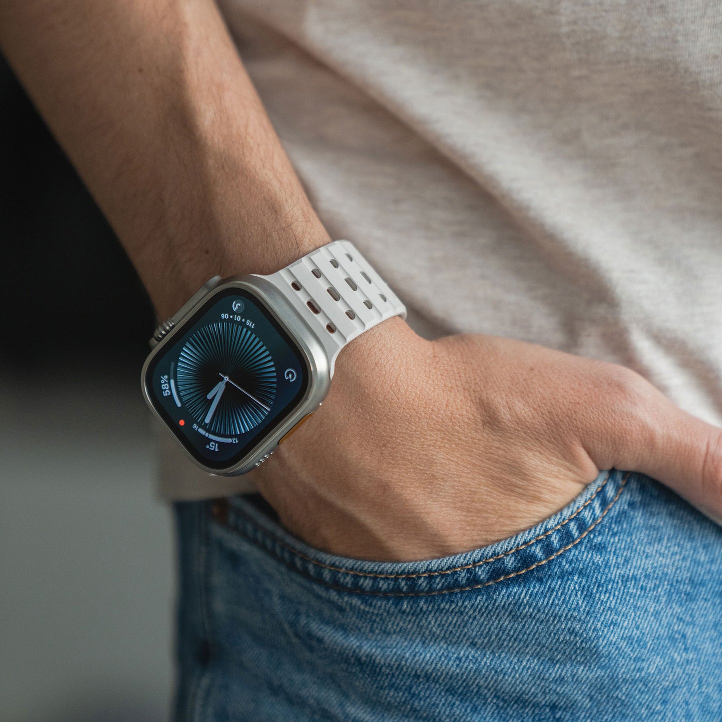 arktisband Apple Watch magnetisches Silikonarmband „Power“