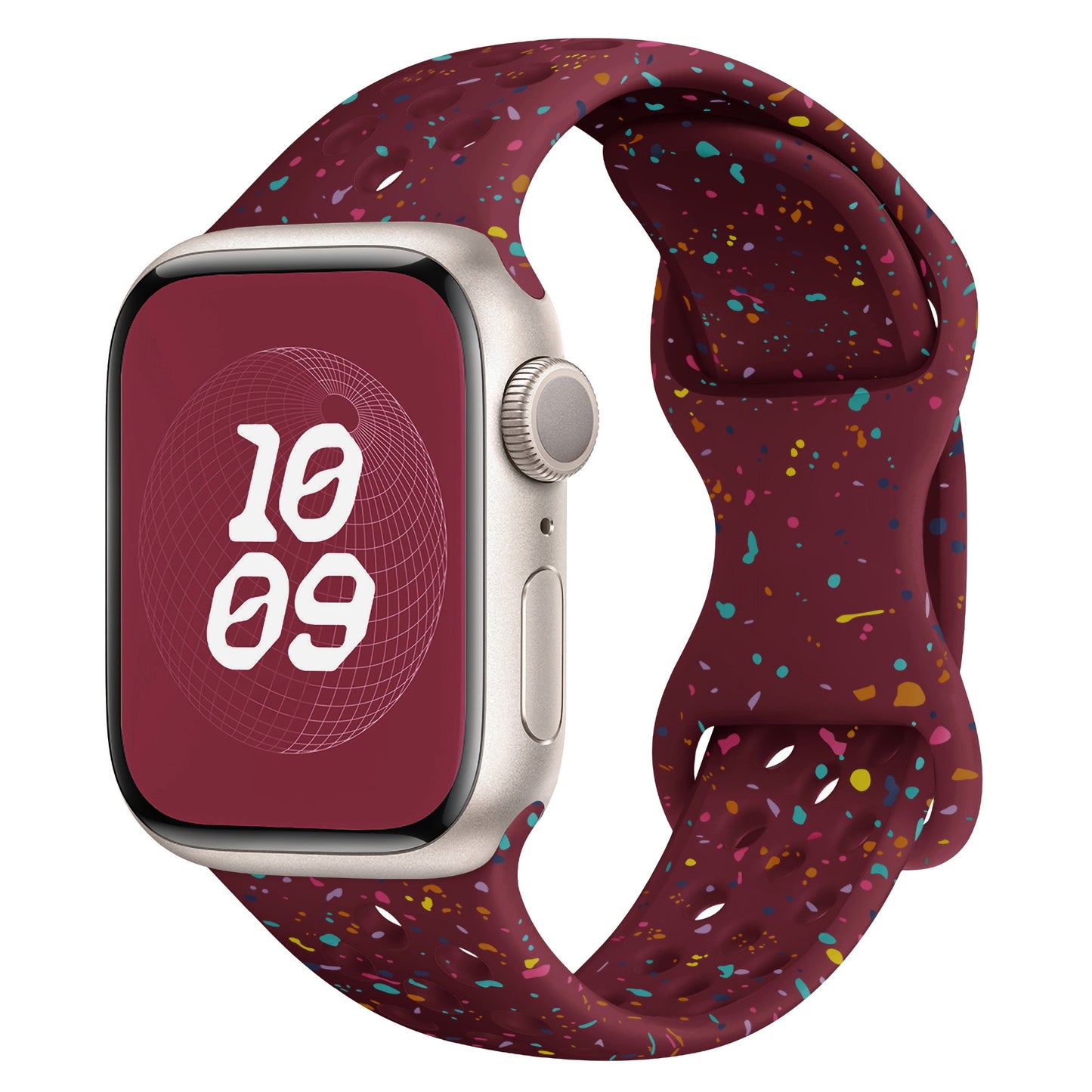 arktisband Apple Watch Silikonarmband "Carnival"