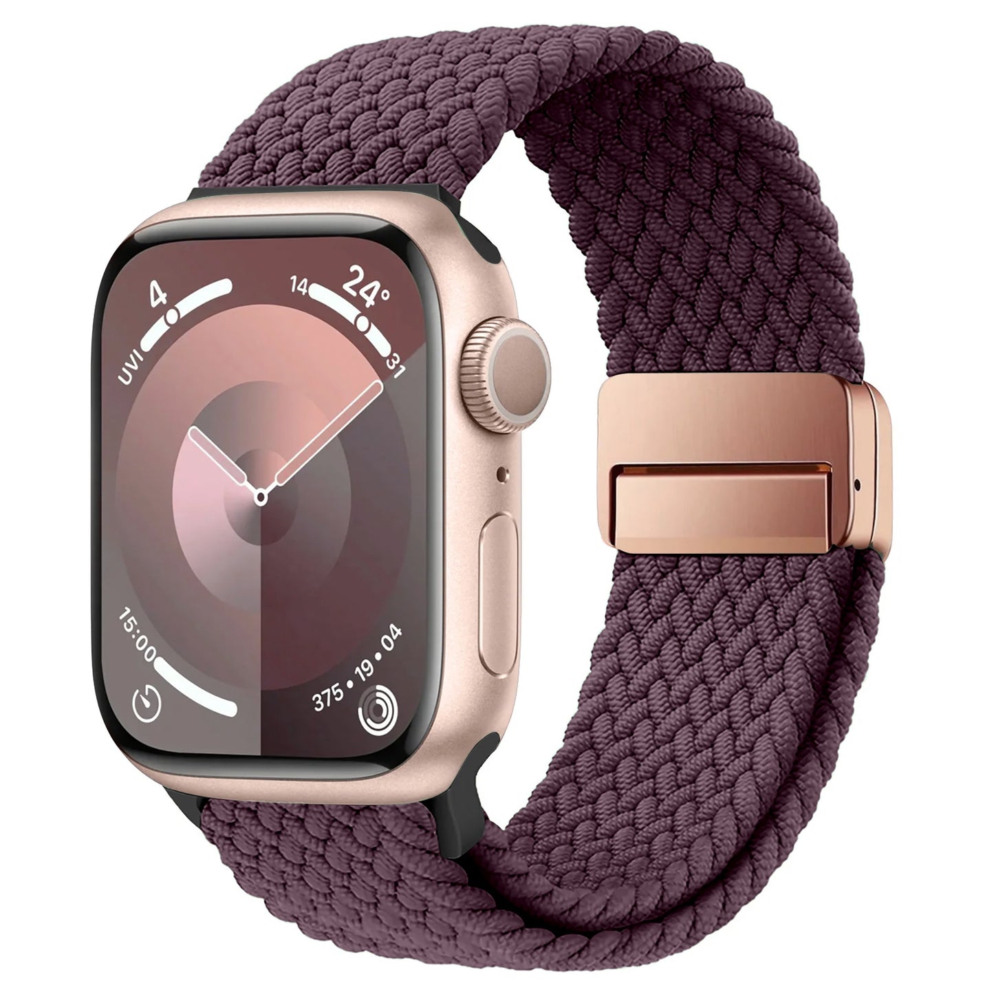 arktisband Geflochtenes Apple Watch Armband "Casual" mit Magnetverschluss