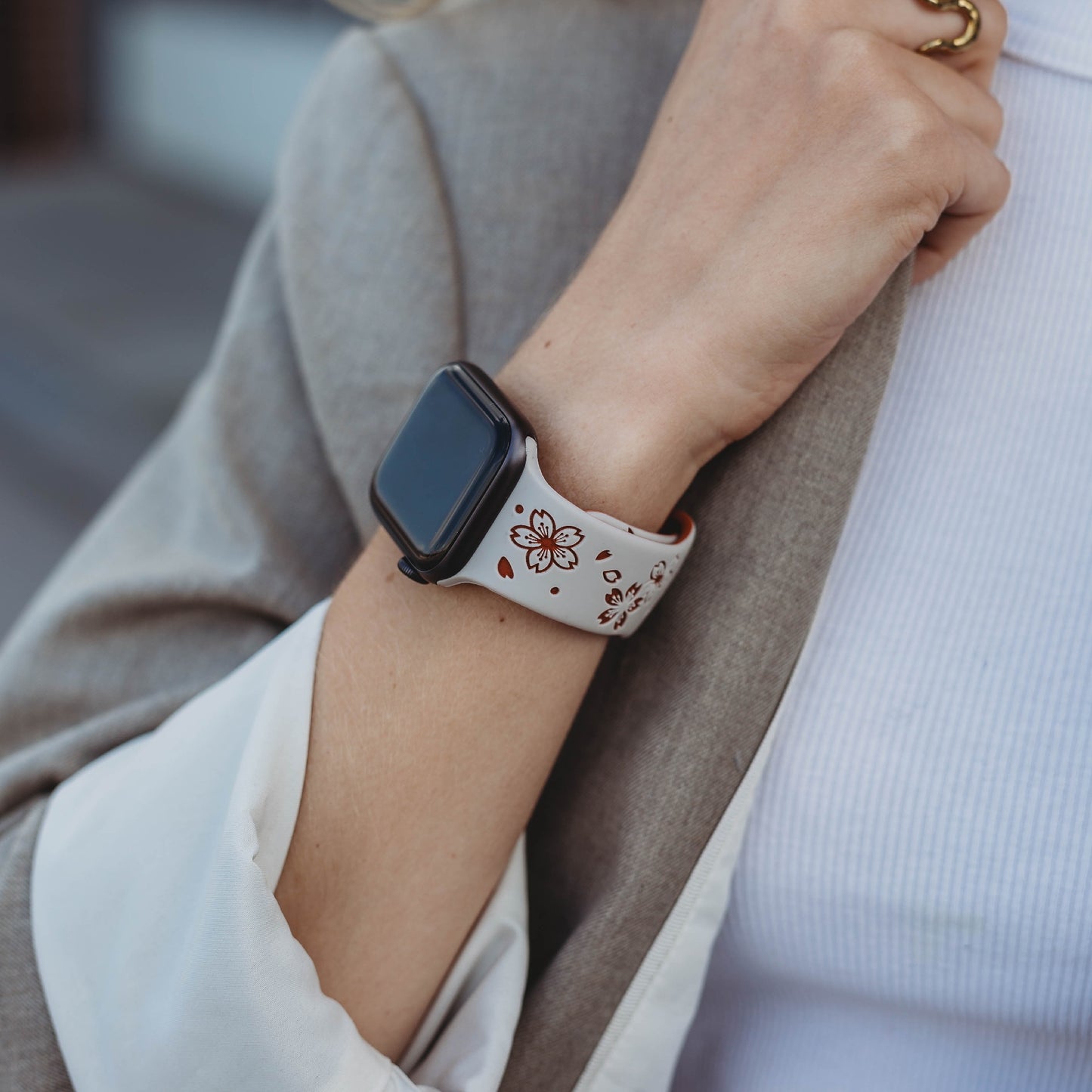 arktisband Apple Watch Armband "Flores"