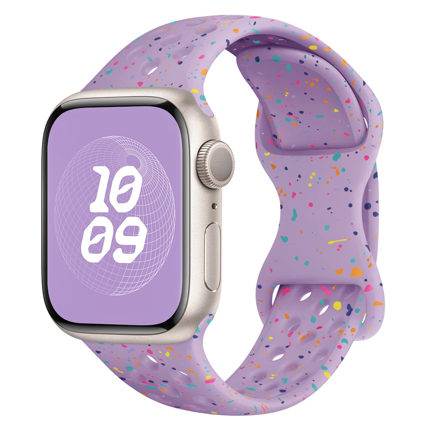 arktisband Apple Watch Silikonarmband "Carnival"