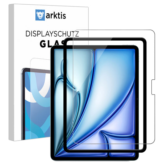 arktis iPad Air 13" (2024/2025) Displayschutz GLAS