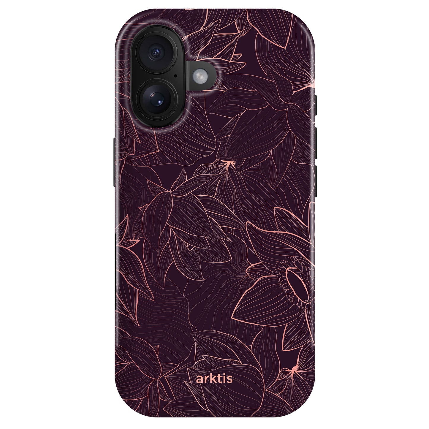 arktis iPhone 16 Plus Fashion Case - Floral Beauty