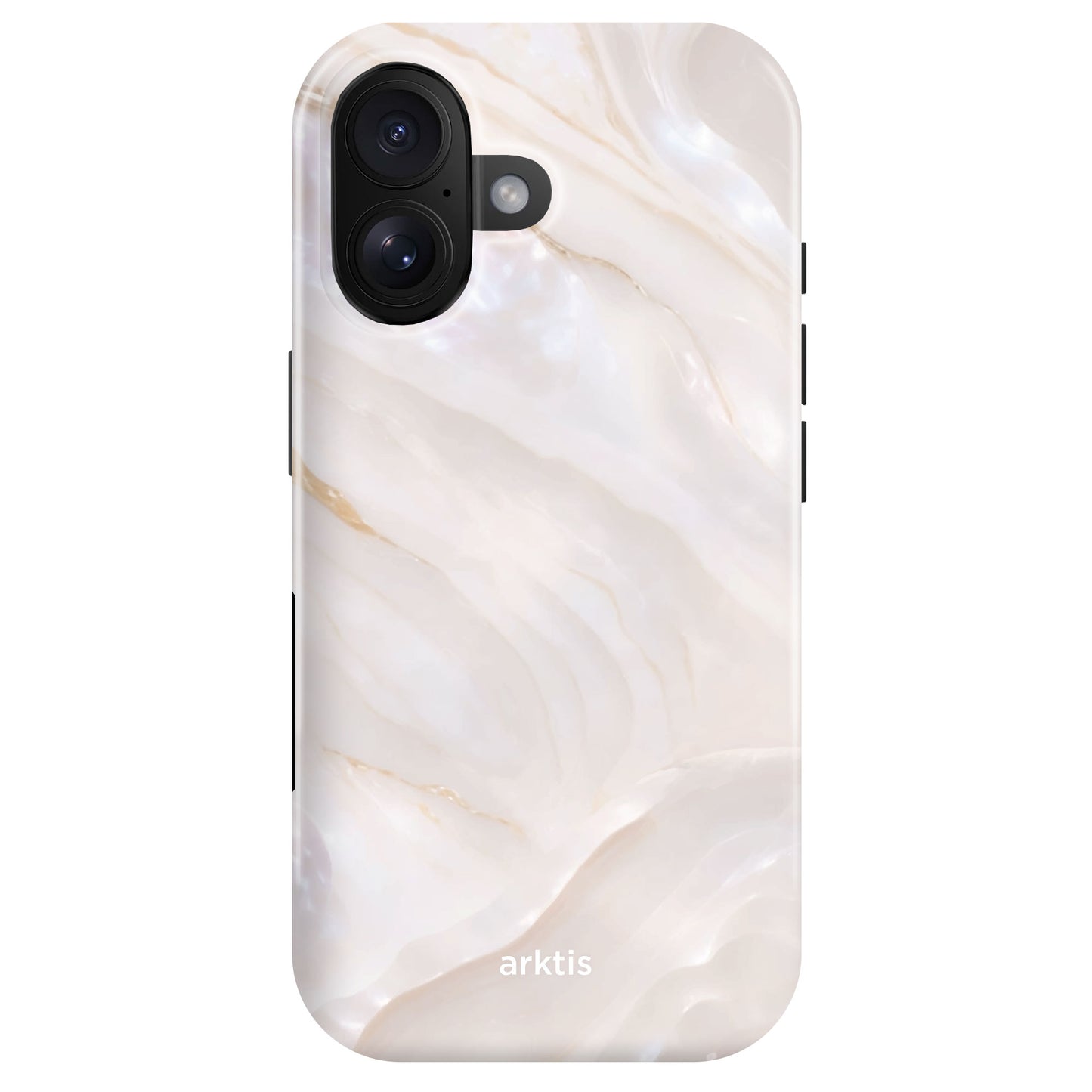 arktis iPhone 16 Plus Fashion Case - Smooth Marble