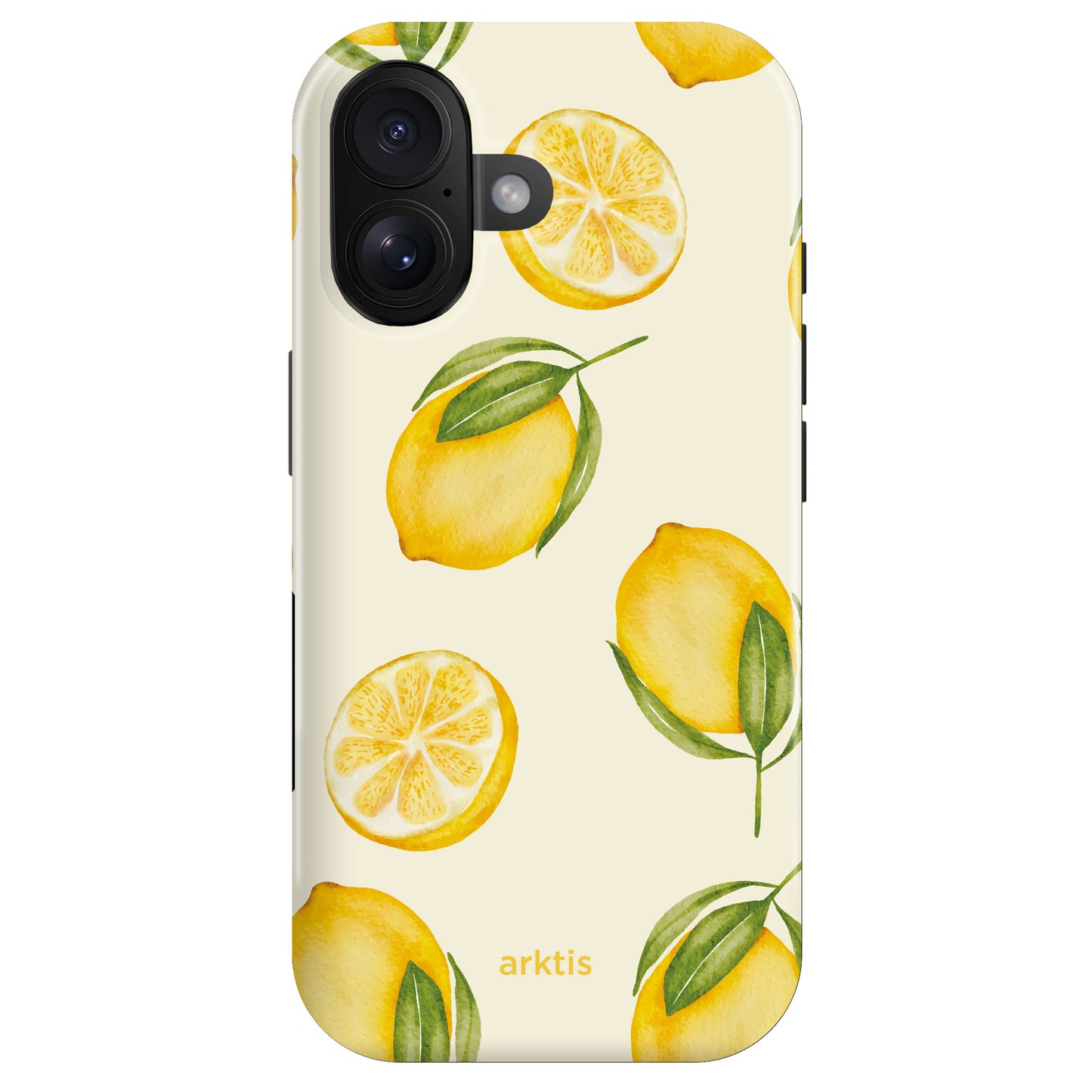 arktis iPhone 16 Fashion Case - Lemon