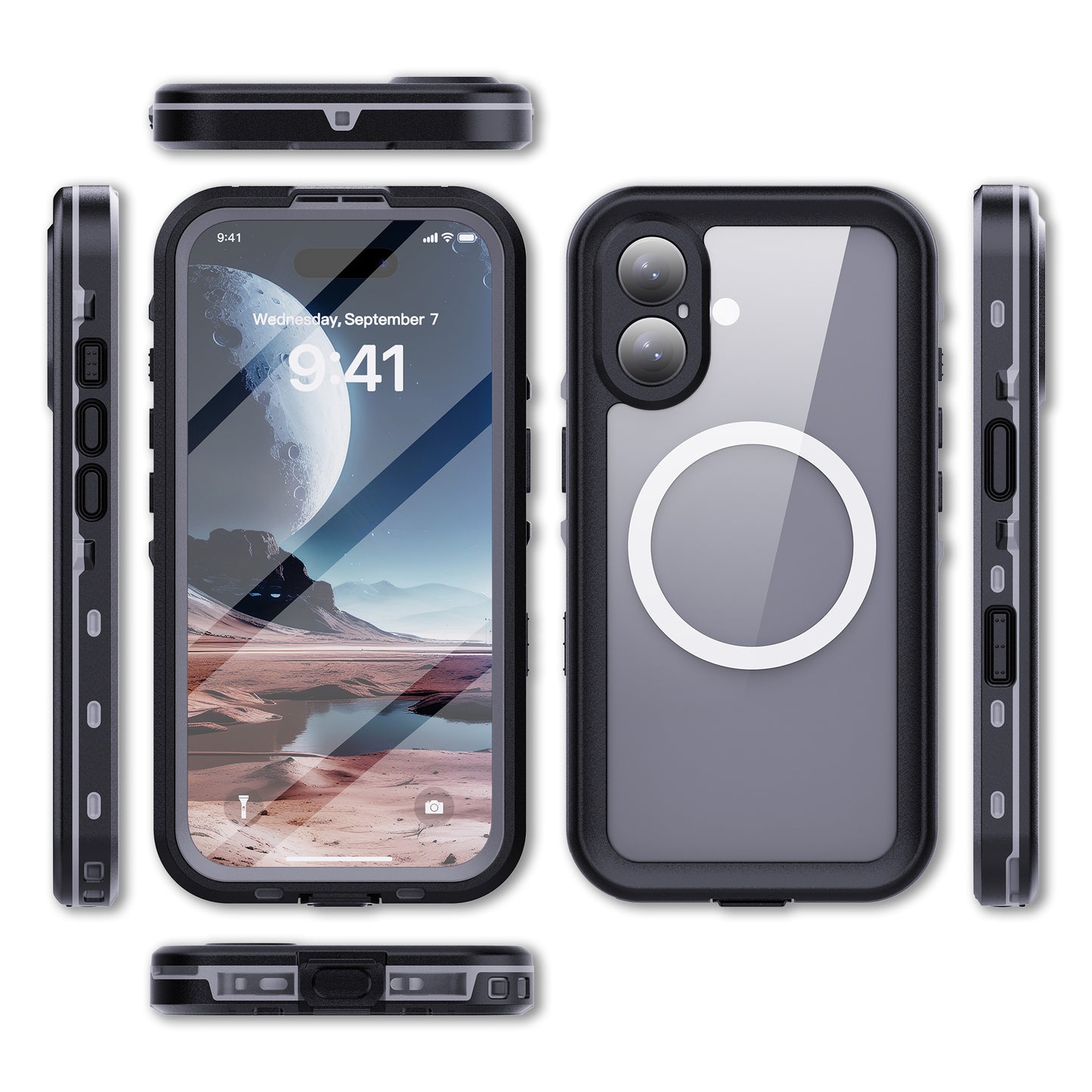 arktis iPhone 16 Plus Wasserdichtes Actioncase