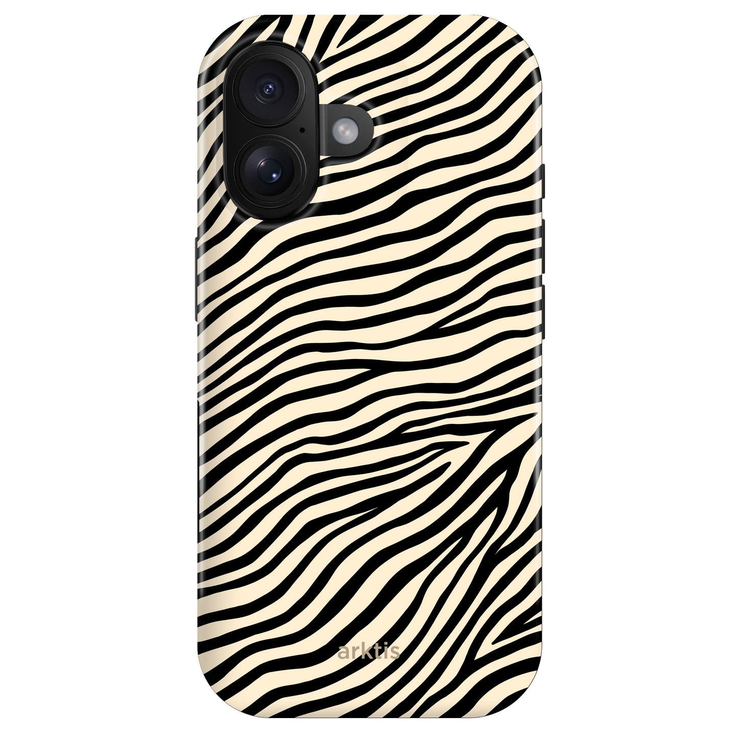 arktis iPhone 16 Fashion Case - Zebra