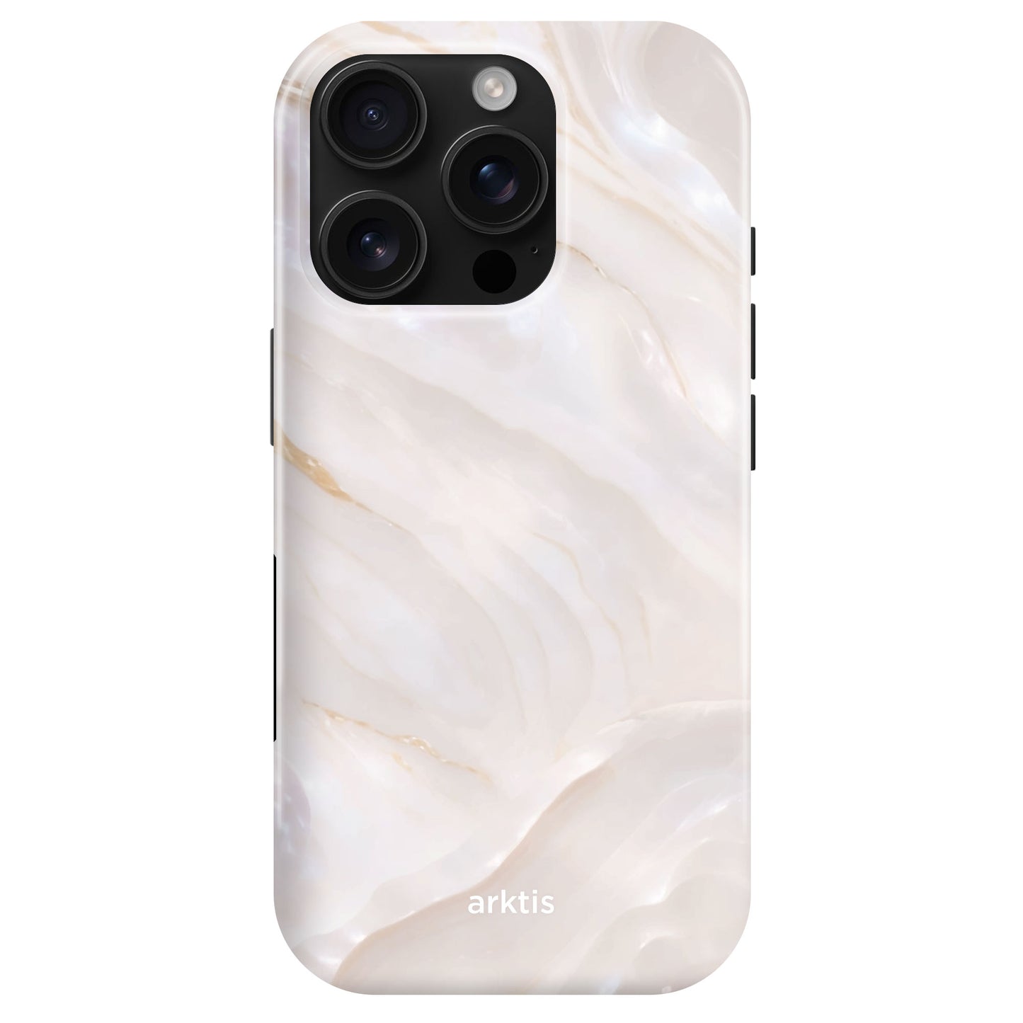 arktis iPhone 16 Pro Max Fashion Case - Smooth Marble