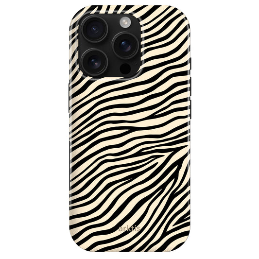 arktis iPhone 16 Pro Fashion Case - Zebra