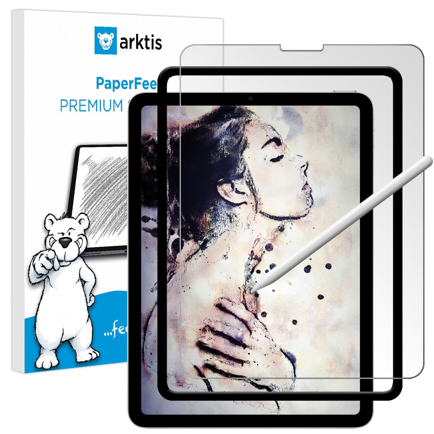 arktis PaperFeel iPad Pro 11“ (2024) PREMIUM Schutzglas