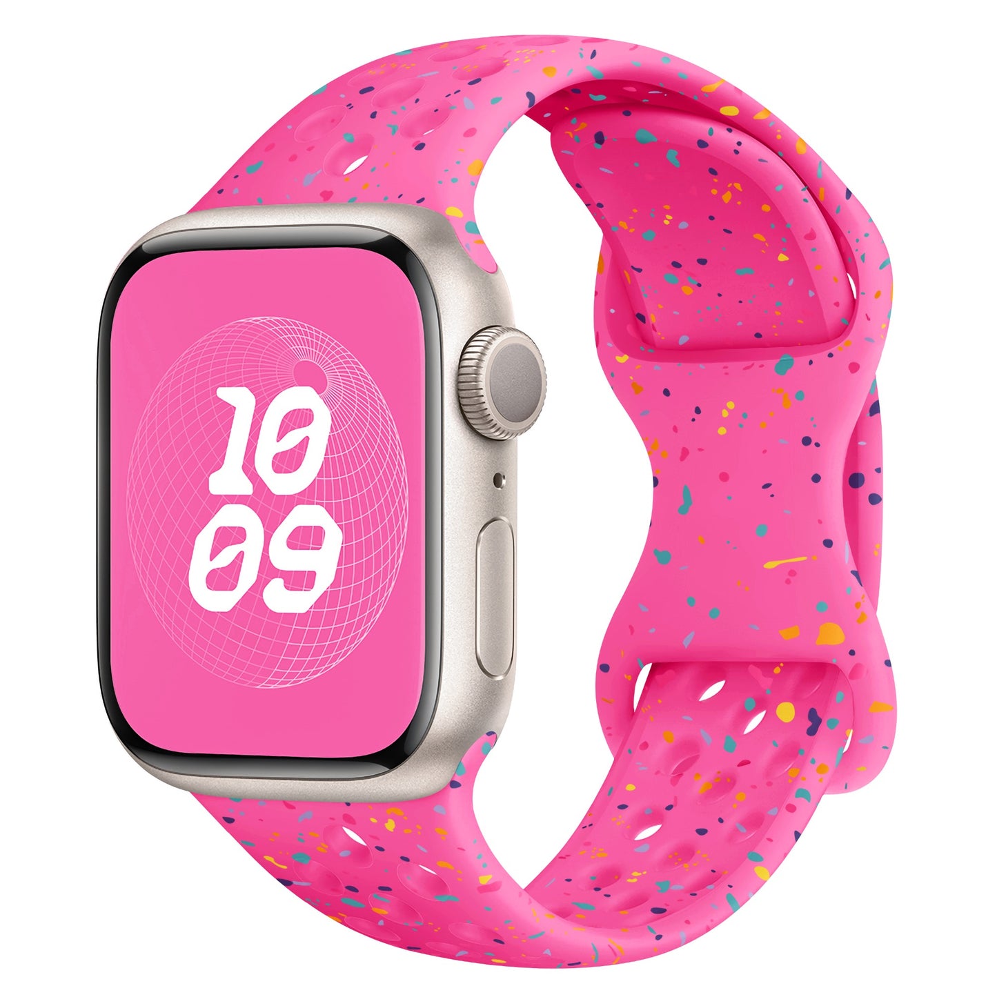 arktisband Apple Watch Silikonarmband "Carnival"