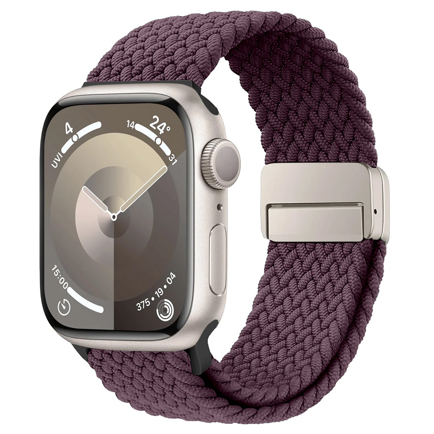 arktisband Geflochtenes Apple Watch Armband "Casual" mit Magnetverschluss