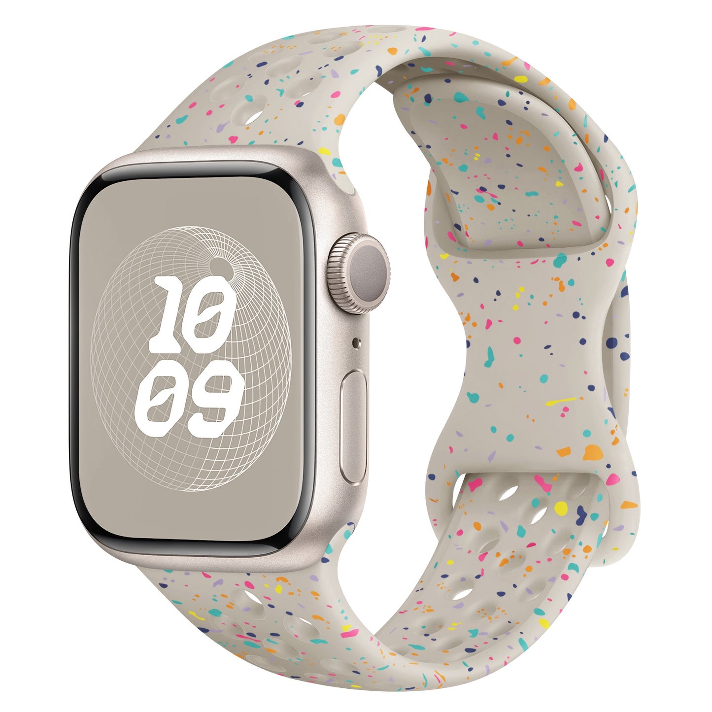 arktisband Apple Watch Silikonarmband "Carnival"