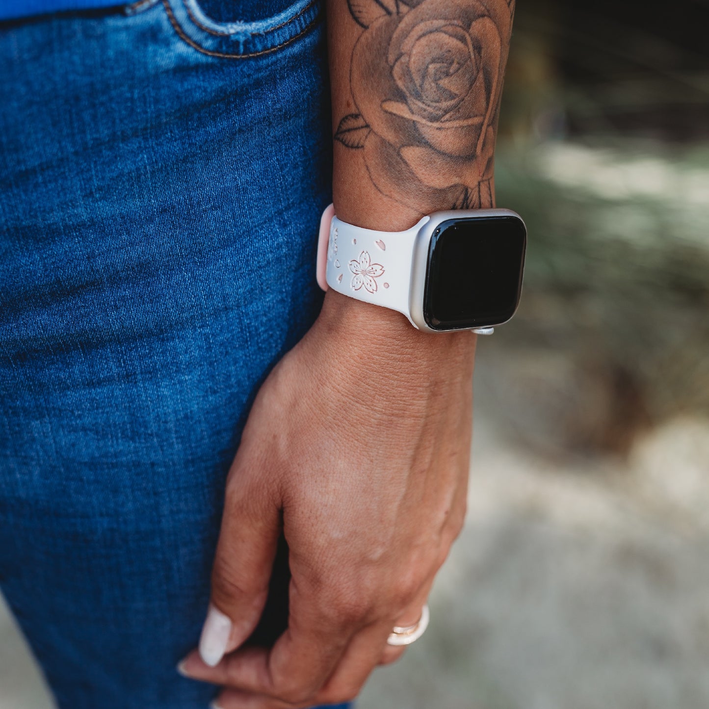 arktisband Apple Watch Armband "Flores"