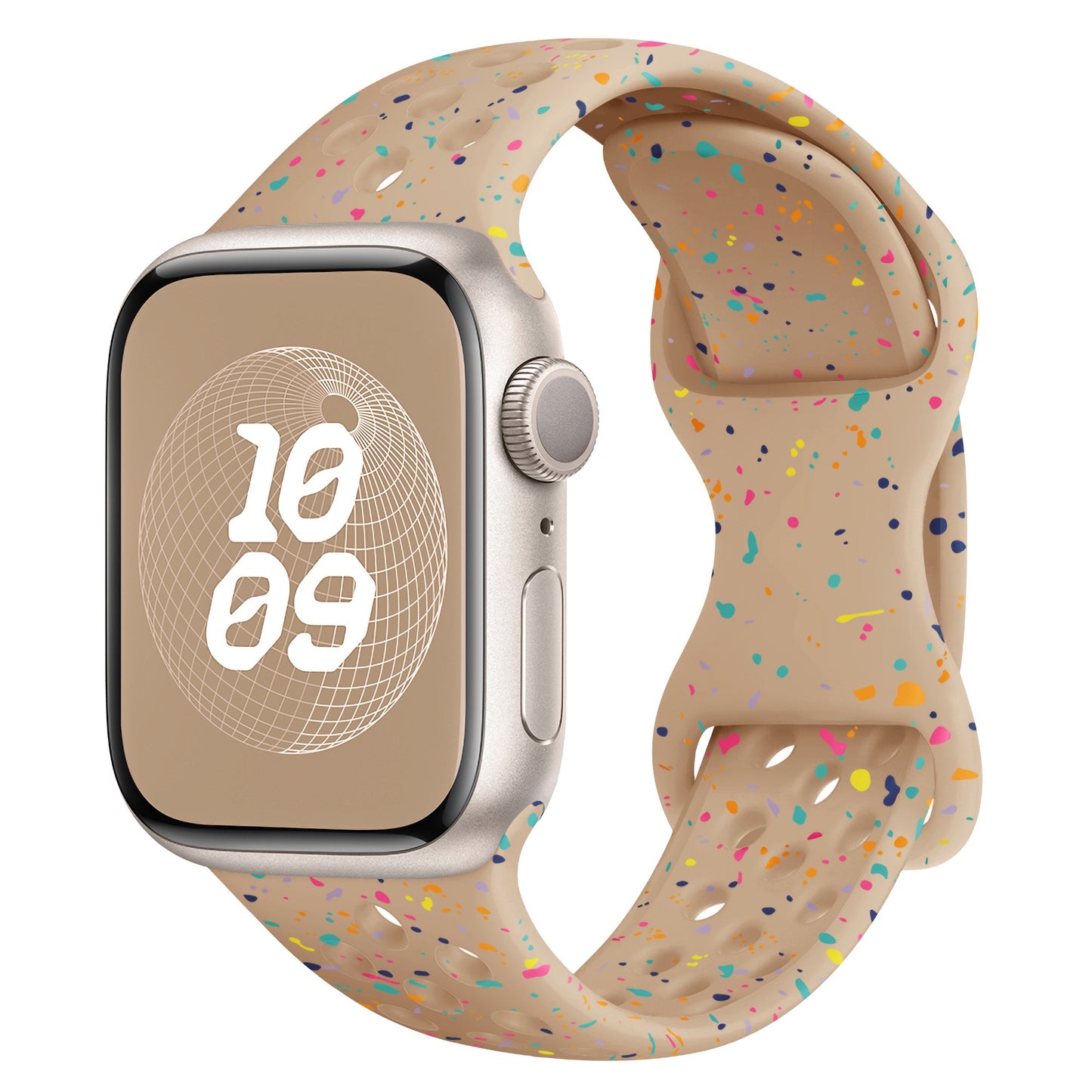 arktisband Apple Watch Silikonarmband "Carnival"