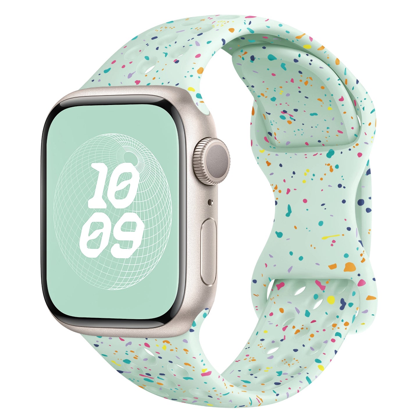 arktisband Apple Watch Silikonarmband "Carnival"