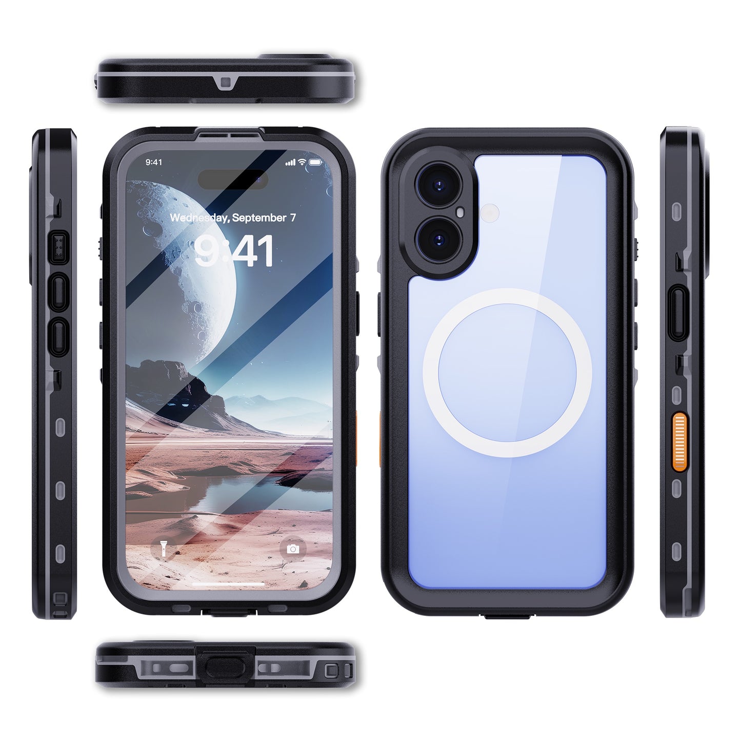 arktis iPhone 16 Plus Wasserdichtes Actioncase